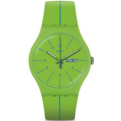 Orologio Unisex Swatch New Gent Verde Azul SUOG707