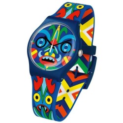 Orologio Unisex Swatch Mika New Gent Kukulakuku SUOZ171