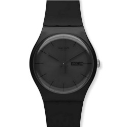 Orologio Unisex Swatch New Gent Black Rebel SUOB702