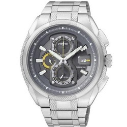 Orologio Uomo Citizen Super Titanium Crono Eco-Drive CA0200-54H