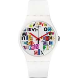 Orologio Unisex Swatch New Gent Multi Collage SUOW132
