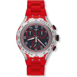 Orologio Uomo Swatch Irony Xlite Red Attack YYS4018AG Cronografo