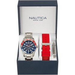Orologio Uomo Nautica NST 07 Box Set NAI16500G Multifunzione