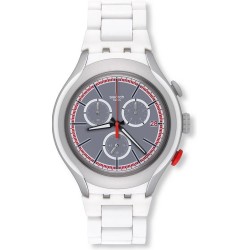 Orologio Uomo Swatch Irony Xlite White Attack YYS4019AG Cronografo