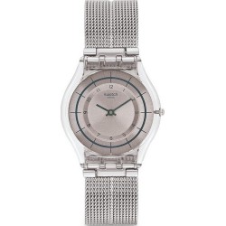Orologio Donna Swatch Skin Classic Sky Net SFE109M