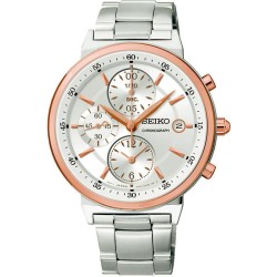 Orologio Unisex Seiko Neo Classic SNDW48P1 Cronografo Quartz