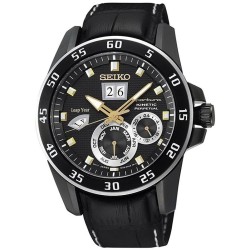 Orologio Uomo Seiko Sportura Kinetic Perpetual SNP089P1 Multifunzione