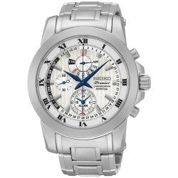 Orologio Uomo Seiko Premier Chronograph Perpetual Calendar Alarm SPC159P1
