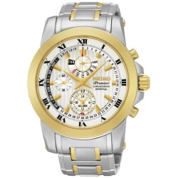 Orologio Uomo Seiko Premier Chronograph Perpetual Calendar Alarm SPC162P1