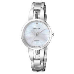 Orologio Citizen Donna Lady Eco-Drive EM0430-85N Diamante Madreperla