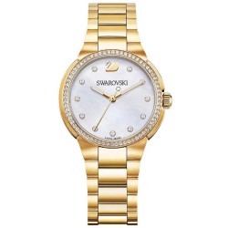 Orologio Swarovski Donna City Mini Yellow Gold Tone 5221172 Madreperla