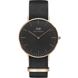 Orologio Unisex Daniel Wellington Classic Black Cornwall 36MM DW00100150