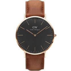 Orologio Uomo Daniel Wellington Classic Black Durham 40MM DW00100126