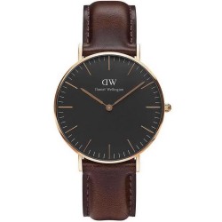 Orologio Unisex Daniel Wellington Classic Black Bristol 36MM DW00100137