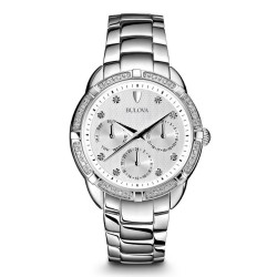 Orologio Donna Bulova Diamonds 96W195 Diamanti Quartz