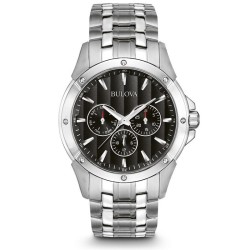Orologio Uomo Bulova Dress 96C107 Multifunzione Quartz