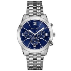 Orologio Uomo Bulova Dress 96A174 Cronografo Quartz