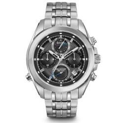 Orologio Uomo Bulova Dress Precisionist 4 Eye 96B260 Cronografo Quartz