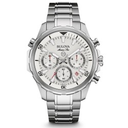 Orologio Uomo Bulova Marine Star 96B255 Cronografo Quartz