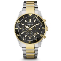 Orologio Uomo Bulova Marine Star 98B249 Cronografo Quartz