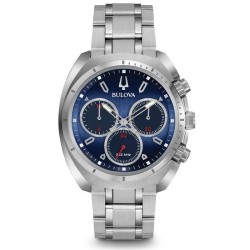 Orologio Uomo Bulova Sport Curv Precisionist 96A185 Cronografo Quartz