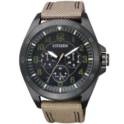 Orologio Uomo Citizen Military Eco-Drive BU2035-05E Multifunzione