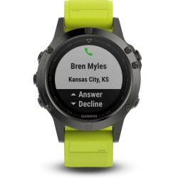Orologio Uomo Garmin Fēnix 5 010-01688-02 GPS Smartwatch Multisport