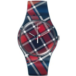 Orologio Unisex Swatch New Gent Color-Kilt SUON109