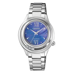 Orologio Citizen Donna Lady Eco-Drive EM0510-88N Diamanti Madreperla