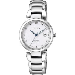 Orologio Citizen Donna Super Titanium Eco-Drive EW2500-88A Diamante