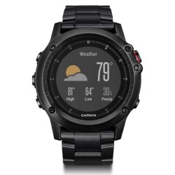 Orologio Uomo Garmin Fēnix 3 HR Sapphire 010-01338-7D GPS Smartwatch Multisport