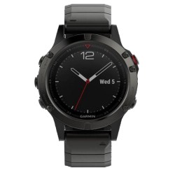 Orologio Uomo Garmin Fēnix 5 Sapphire 010-01688-21 GPS Smartwatch Multisport