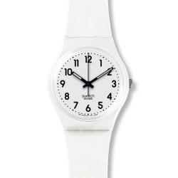 Orologio Unisex Swatch Gent Just White Soft GW151O