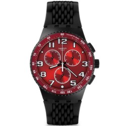 Orologio Uomo Swatch Chrono Plastic Testa di Toro SUSB101 Cronografo