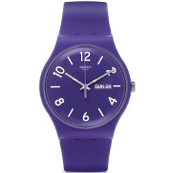 Orologio Unisex Swatch New Gent Backup Purple SUOV703