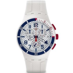 Orologio Unisex Swatch Chrono Plastic Speed Up SUSM401 Cronografo