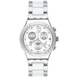 Orologio Unisex Swatch Irony Chrono Dreamwhite YCS511GC Cronografo