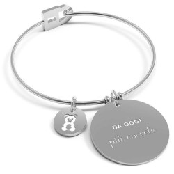 Bracciale Donna 10 Buoni Propositi Bangle Secret Più Coccole B5144