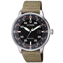 Orologio Uomo Citizen Aviator Eco Drive BM7390-14E