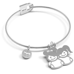Bracciale Donna 10 Buoni Propositi Bangle Secret Icon Amiche Più Di Prima B5166