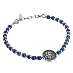 Bracciale Uomo Boccadamo Man ABR426B Rosa dei Venti