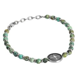 Bracciale Uomo Boccadamo Man ABR426V Rosa dei Venti