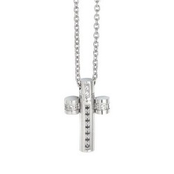 Collana Uomo Boccadamo Man AGR164N Croce