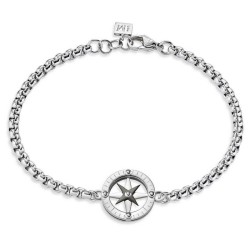 Bracciale Uomo Morellato Versilia SAHB05 Rosa dei Venti