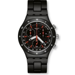 Orologio Uomo Swatch Irony Chrono Black Coat YCB4019AG Cronografo