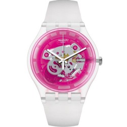 Orologio Unisex Swatch New Gent Pinkmazing SUOK130