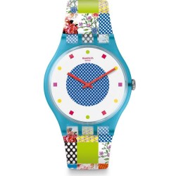 Orologio Donna Swatch New Gent Quilted Time SUOS108