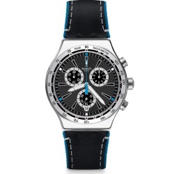Orologio Uomo Swatch Irony Chrono Blue Details YVS442 Cronografo