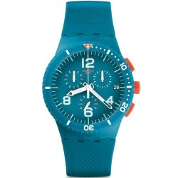 Orologio Unisex Swatch Chrono Plastic Patmos SUSN406 Cronografo