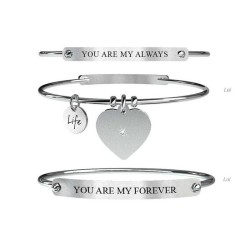Bracciale Donna Kidult Love e Bracciale Uomo 731054L